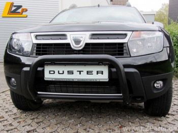 Dacia Duster I Frontbügel von Antec Schwarz Pulverbeschichtet Dacia Duster I Frontbügel von Antec Schwarz Pulverbeschichtet