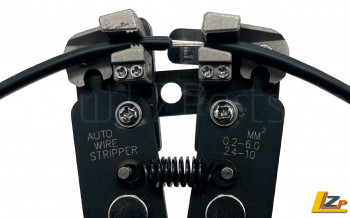 Automatische Abisolierzange für Kabel - Ø 0,13 - 6 mm²  210 mm