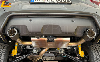 Dacia Duster II TCe 150 4x4 Edelstahl Duplex Doppelrohr Anlage