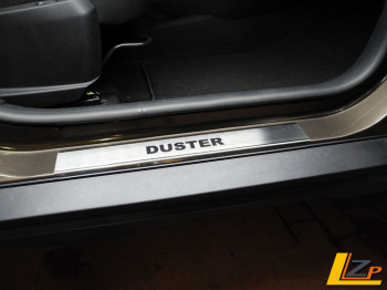 Dacia Duster II Edelstahl Einstiegsleisten Set