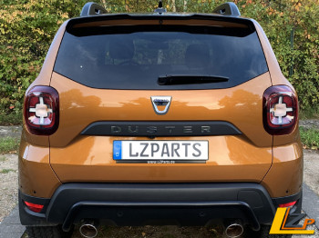 Dacia Duster II Antec Frontbügel + Heckbügel 4x4 Schwarz Pulverbeschichtet by LZParts