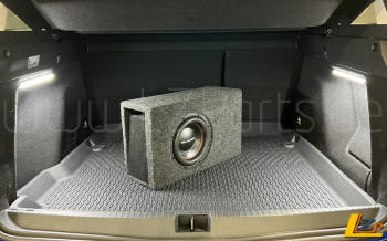 Gladen RSX08-VB-CU 20cm Bassreflex Downfire Subwoofer