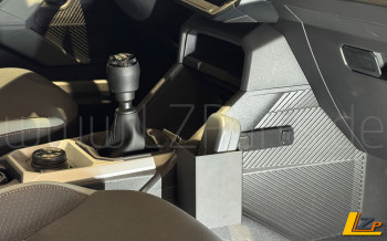 LZPoint Dacia Duster III Bigster Extender 6 Gang Getränkehalter 1 Liter Eckig Matrjoschka System Set