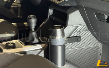 LZPoint Dacia Duster III Bigster Extender 6 Gang Getränkehalter 1 Liter Rund Matrjoschka System Set