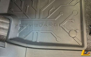 Renault MeganE Electric E-Tech EV 3D Passformmatten Gummimatten 4-teilig