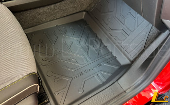 Renault MeganE Electric E-Tech Doppelter Kofferraumboden + 3D Fußmatten (4-teilig)