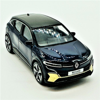 Renault Megane E-Tech Modelauto Farbe: Blau Maßstab: 1:43