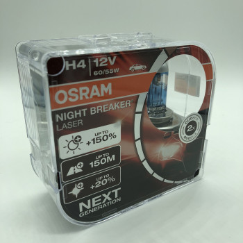 Osram Night Breacker LASER 150% mehr Licht 2er Set