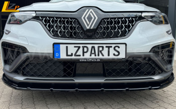Renault Arkana RS Line Alpine Frontlippe Spoilerlippe Frontansatz mit Wing Schwarz Glanz