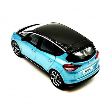 Renault Scenic Modellauto Farbe: Himmelblau/Schwarz Maßstab 1/43 NEU/OVP