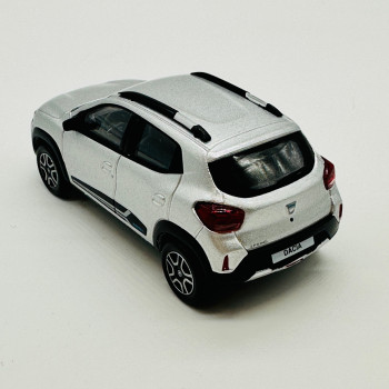 Dacia Spring Modellauto Farbe: Silber Maßstab 1/43 NEU/OVP