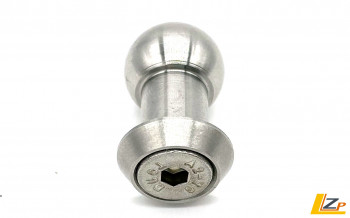 17mm Kugel Pin Adapter Edelstahl