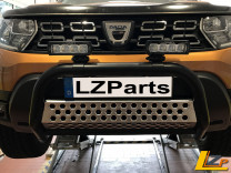Dacia Duster II Antec Frontbügel + Heckbügel 4x4 Schwarz Pulverbeschichtet by LZParts Dacia Duster II Antec Frontbügel + Heckbügel 4x4 Schwarz Pulverbeschichtet by LZParts