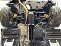 Dacia Duster 4x4 Differential Schutzblech Dacia Duster 4x4 Differential Schutzblech