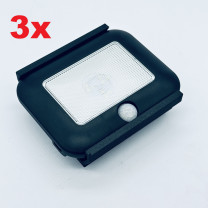 3x LZPoint LED Leuchte/Lampe für Dacia Duster III Kofferraum YouClip kompatibel mit Bewegungssensor 90 lm