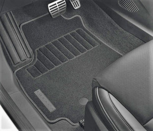 Renault Arkana Textil Premium Fußmatten Set Vorne und Hinten