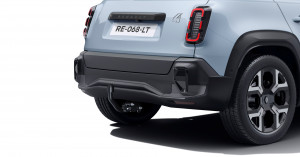 Renault R4 Anhängerkupplung abnehmbar mit 13-poligem E-Satz