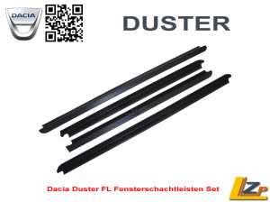 Dacia Duster I Facelift 2014 Fensterschachtleisten