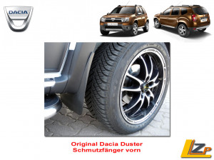 Dacia Duster I Schmutzfänger Set vorn