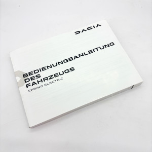 Dacia Spring Electric Bedienungsanleitung & Wartungsheft