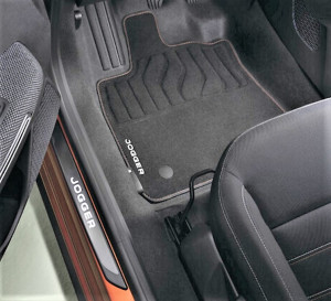 Dacia Jogger 7-Sitzer Textilfußmatten Premium