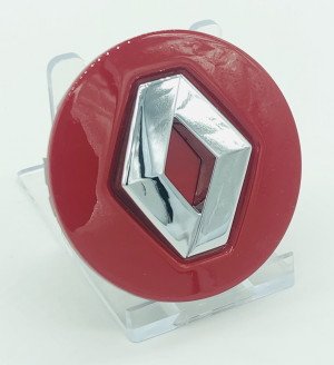 Renault Standard Nabendeckel für Alufelge Rot