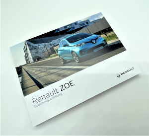 Renault Zoe Phase II Bedienungsanleitung/Wartungsheft