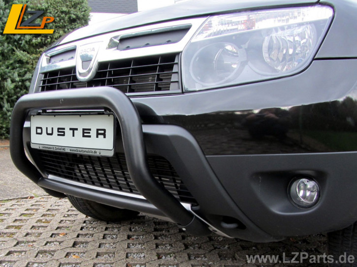 Dacia Duster I Frontbügel von Antec Schwarz Pulverbeschichtet Dacia Duster I Frontbügel von Antec Schwarz Pulverbeschichtet