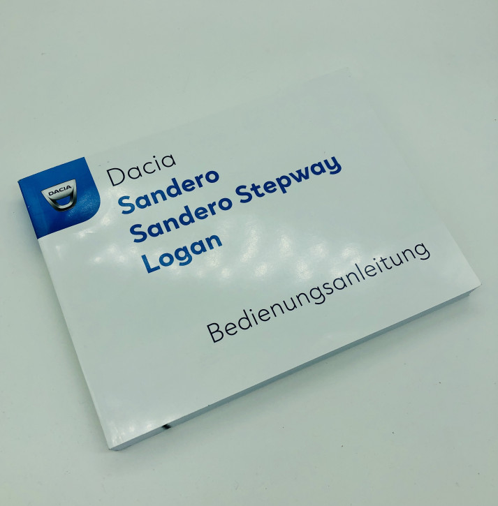 Dacia Sandero III (Stepway) Logan Bedienungsanleitung/Wartungsheft Neues Modell