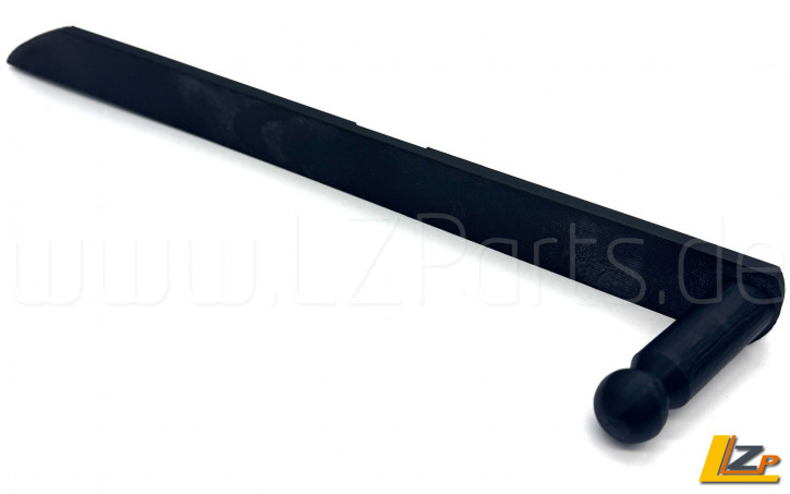 Dacia Duster III und Bigster LZPoint Haltewinkel Adapter für 17mm Kugel Handyhalter