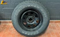 Dacia Duster III / Bigster Dotz Dakar Black/Bronze ET26 mit COOPER Discoverer AT3 Sport 2 Schwarz