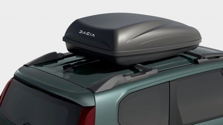 Dacia Bigster, Duster II/III Dachbox 330 L mit neue Dacia Logo
