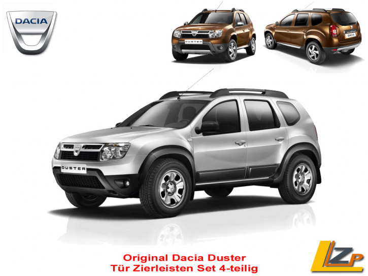 Dacia Duster I Seitenschutzleisten / Zierleisten Set 4-teilig