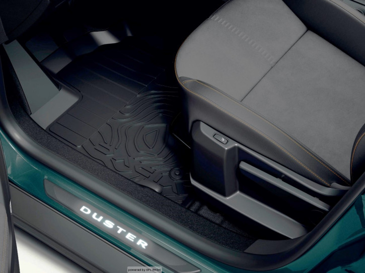 Dacia Duster II "Extreme" Passform Fußmatten mit hohen Kanten