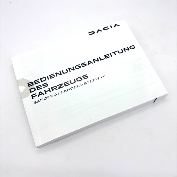 Dacia Sandero III / Stepway III Bedienungsanleitung & Wartungsheft