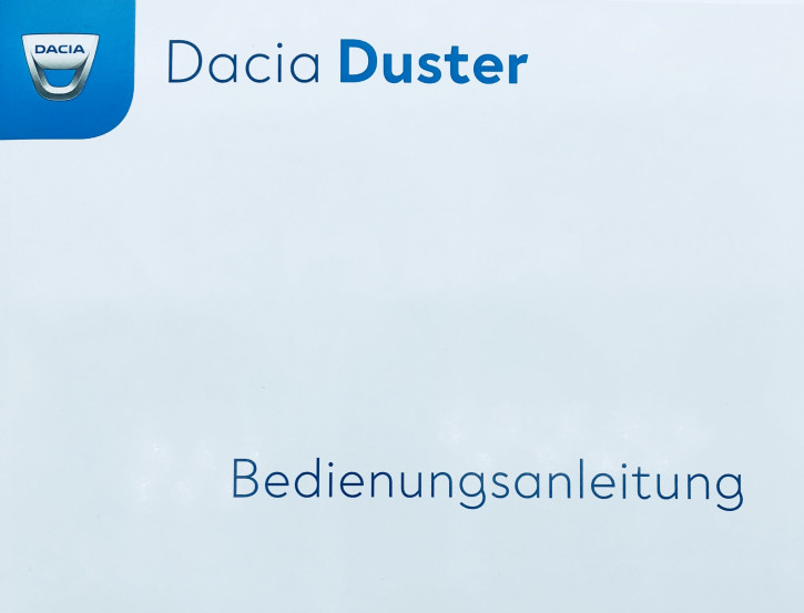 Dacia Duster II Ph.I Bedienungsanleitung/Wartungsheft