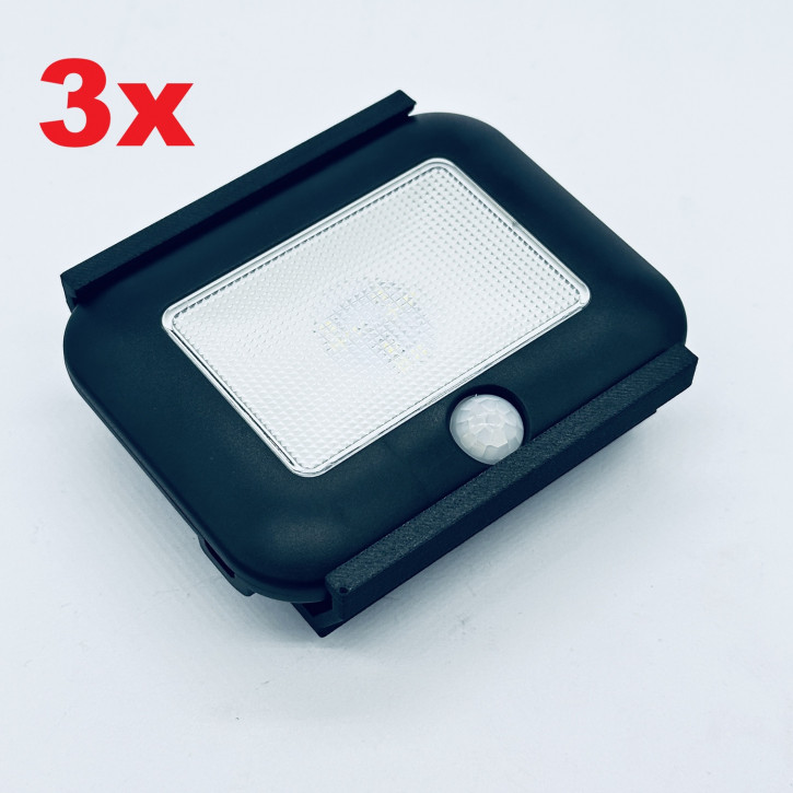 3x LZPoint LED Leuchte/Lampe für Dacia Duster III Kofferraum YouClip kompatibel mit Bewegungssensor 90 lm
