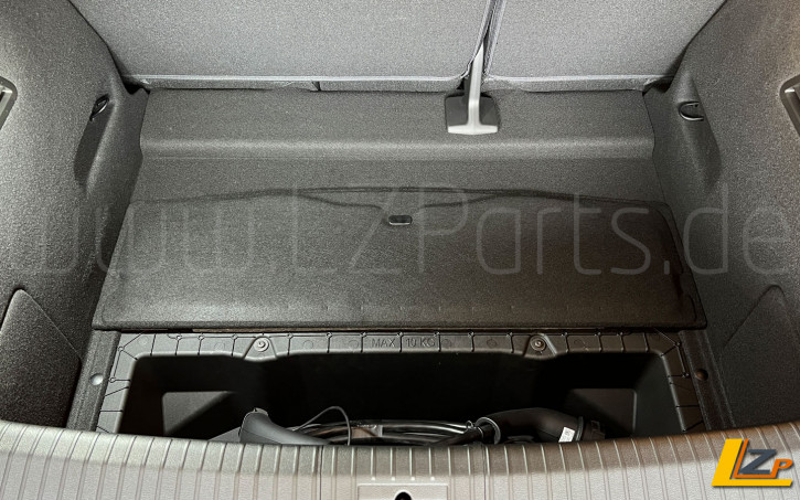 Renault MeganE Electric E-Tech Doppelter Kofferraumboden + 3D Fußmatten (4-teilig)