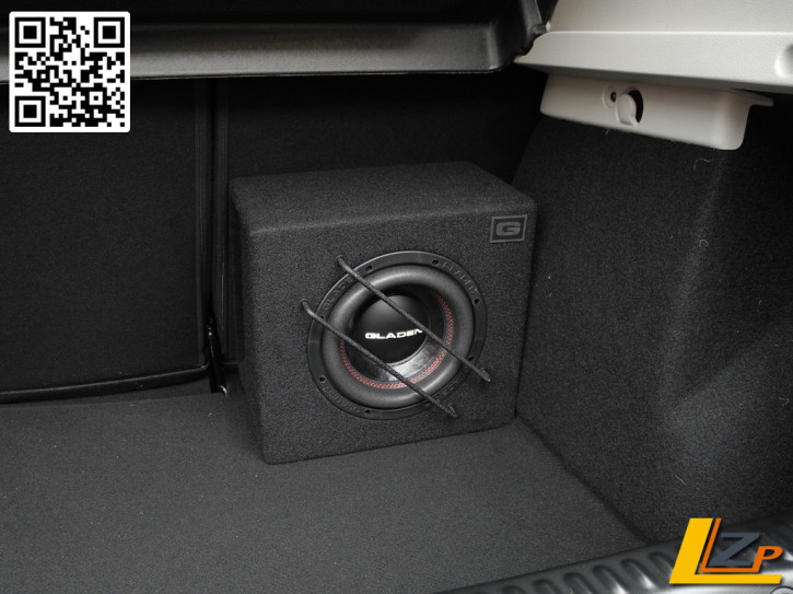 Gladen RS-X 08 SB 20cm Subwoofer mit Gehäuse Gladen RS-X 08 SB 20cm Subwoofer mit Gehäuse