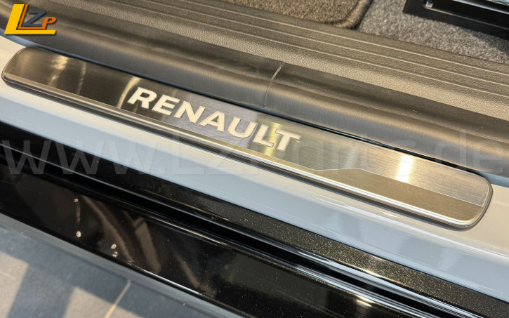 Renault Edelstahl Einstiegsleisten Beleuchtet