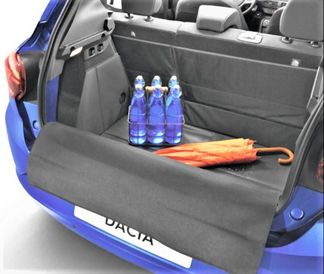 Dacia Sandero Stepway III Textil Premium Fußmatten Set Vorne und Hinten