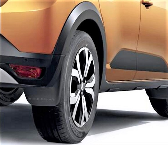 Dacia Sandero Stepway III Schmutzfänger Set Hinten