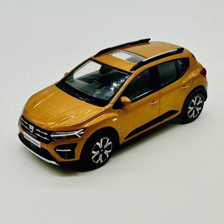 Dacia Sandero Stepway Modellauto Farbe: Atacama Orange Maßstab 1/43 NEU/OVP