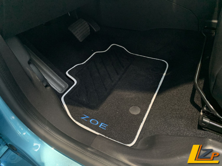 Renault Zoe Phase II Textil-Fußmatten Premium