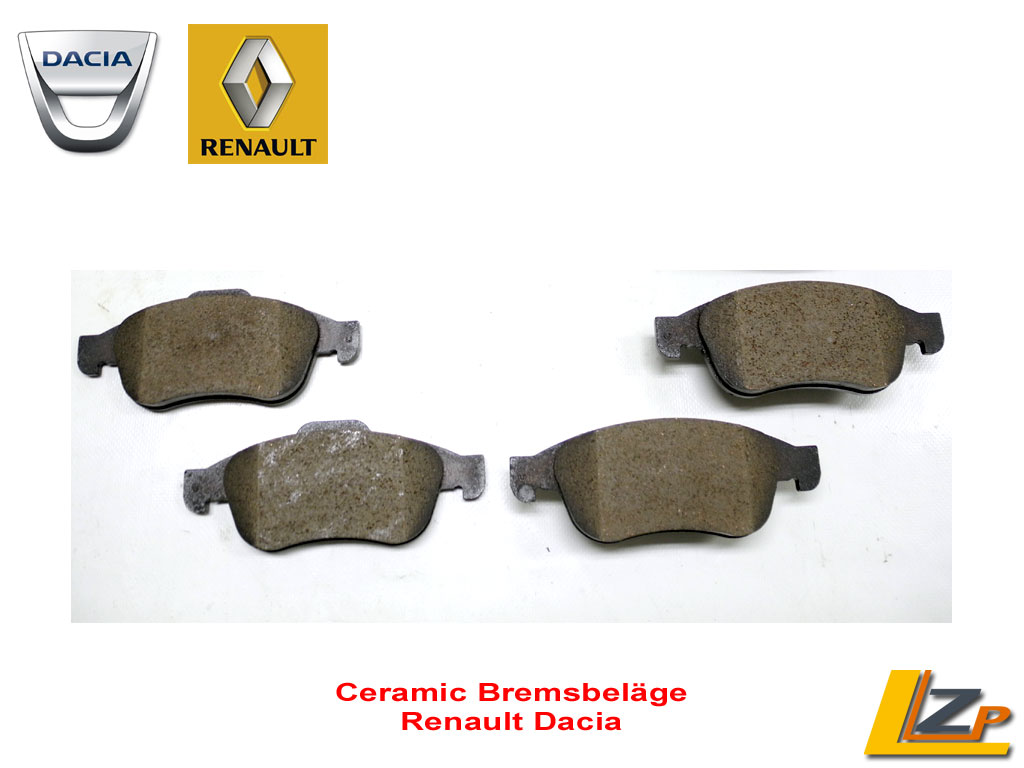 ATE Ceramic Bremsbeläge für vorne Renault Clio III IV Dacia Duster Dokker Lodgy