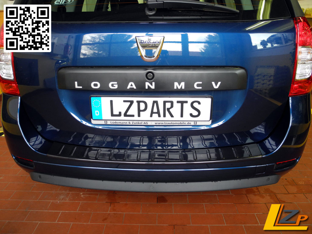 Dacia Logan MCV II Ladekantenschutz außen Schwarz-DALOMCVIILKSSW