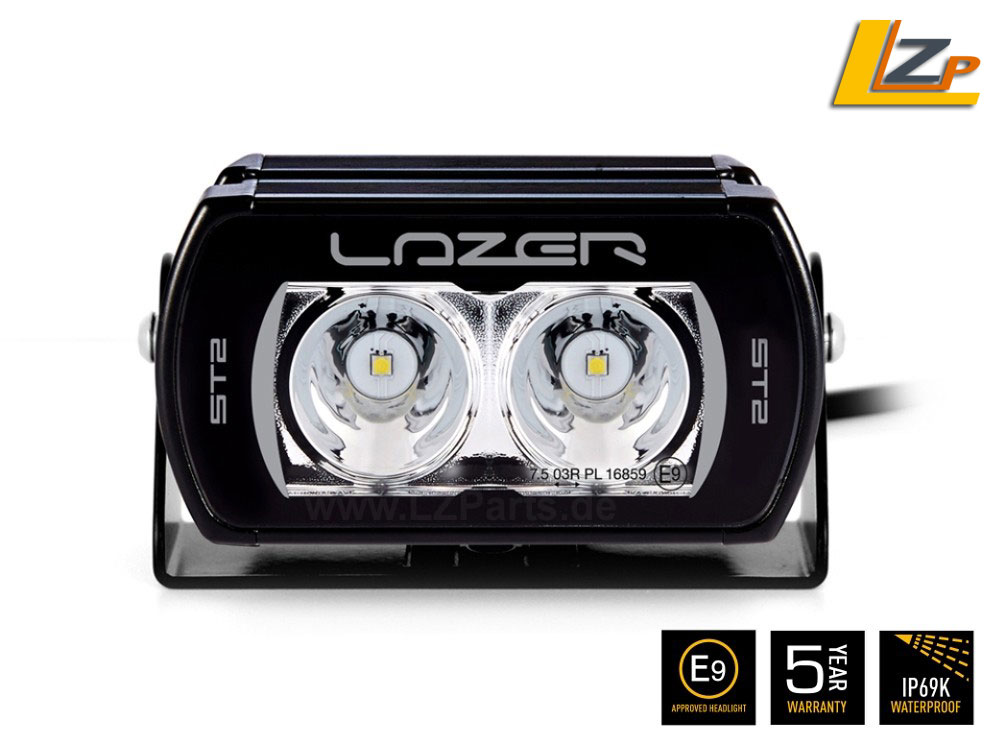 Lazer Lamps ST-2 Evolution Fernlicht Scheinwerfer mit E Prüfzeichen-ST2