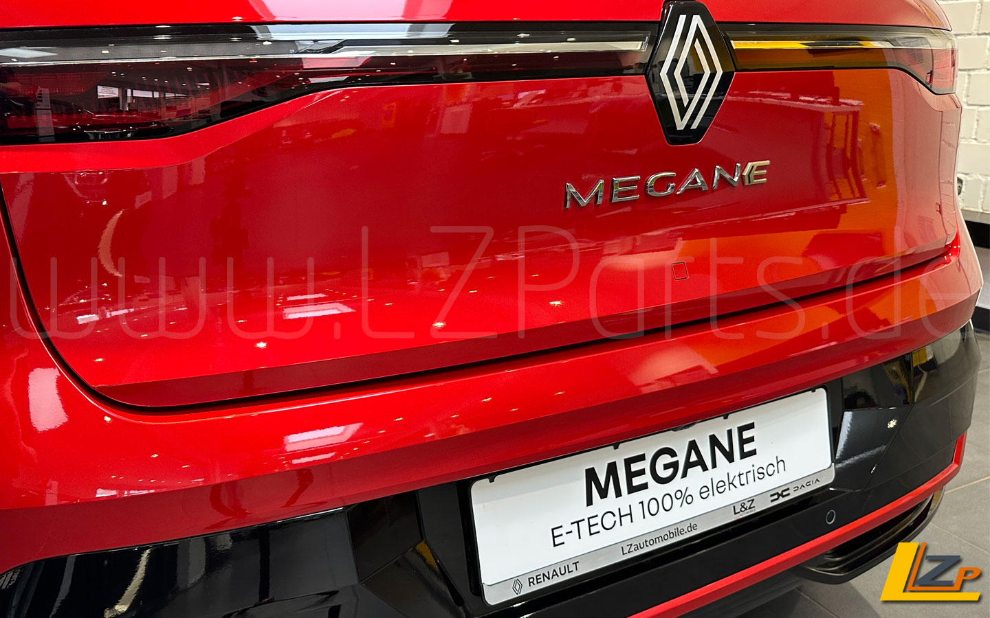 Edelstahl Heckstoßstangenschutz passend für Renault Megane E-Tech