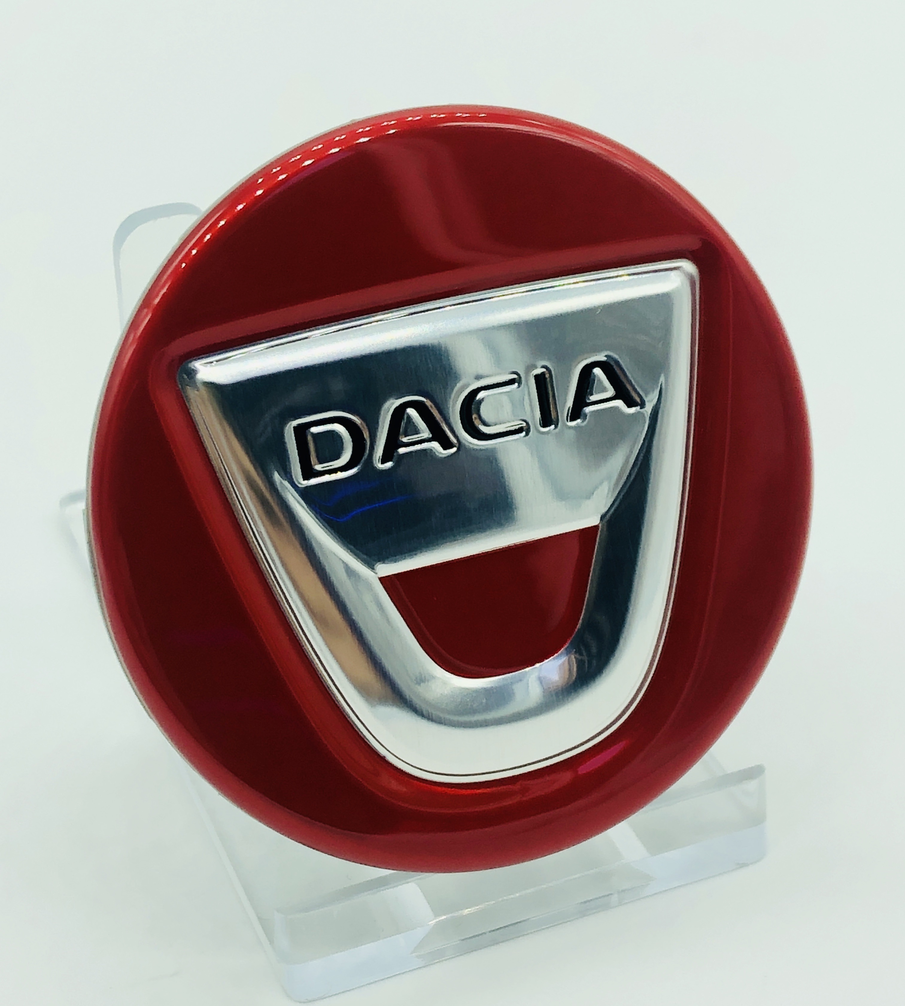 Dacia Nabendeckel für Alufelge Rot