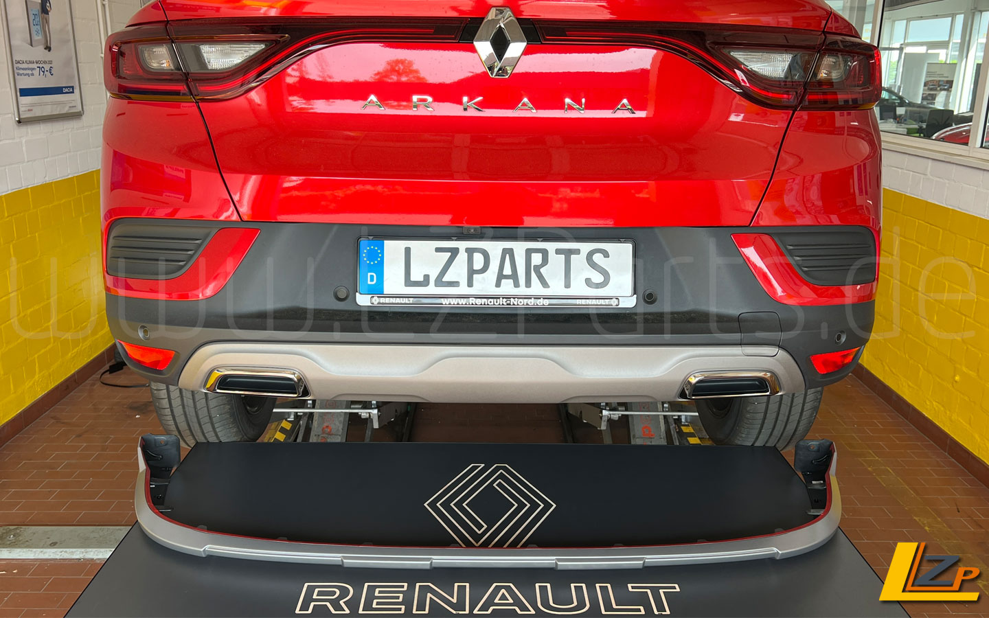 Renault Arkana Sport Kit Heckleiste Zierleiste Heckkantenleiste-8201737996